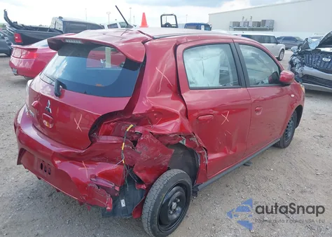 2024 Mitsubishi Mirage Es/Le from USA, damaged, VIN ML32AUHJXRH017769